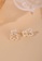 ZITIQUE gold Women's Hollowed Teddy Bear Pearl Earrings - Gold 847ACAC557F29CGS_3