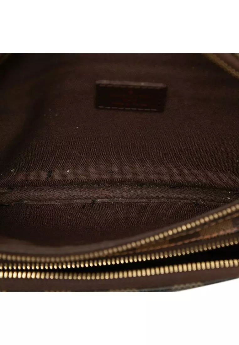 Pre-Loved Louis Vuitton Damier Ebene Melville Bum Bag