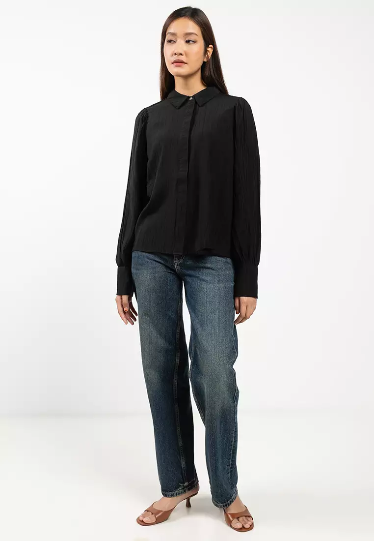 Long Sleeve Woven Shirt