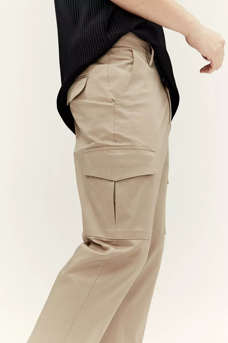 Buy H M Slim Fit Cargo trousers 2024 Online ZALORA Philippines