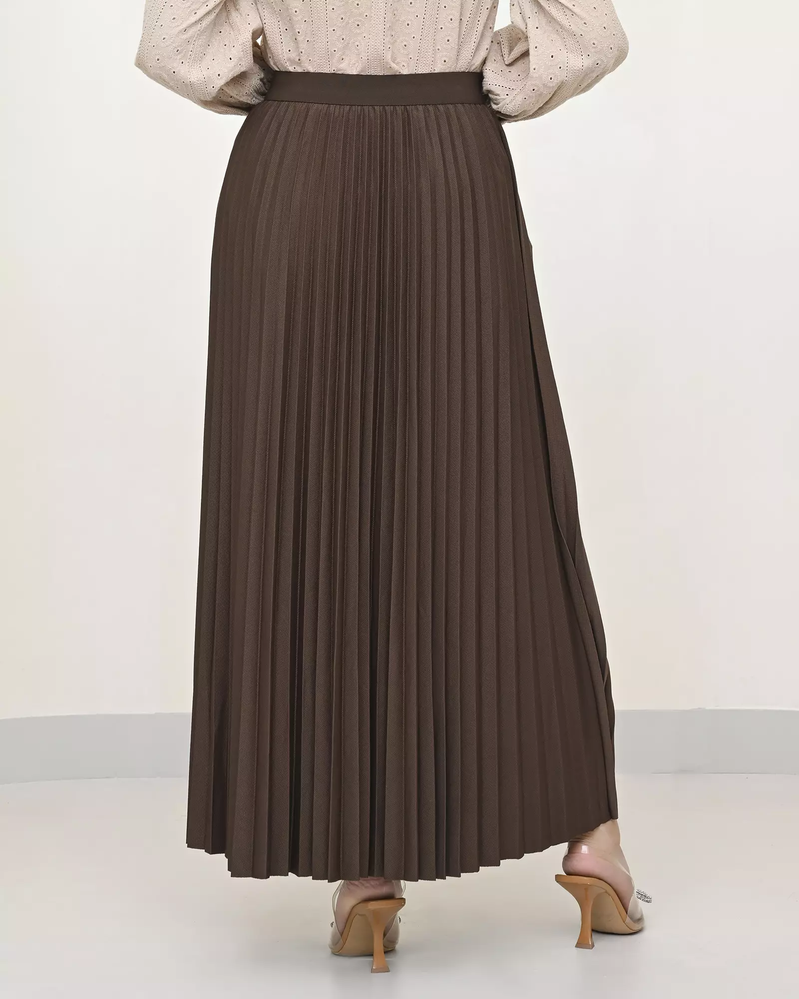 Geulis.id LARUNA SKIRT PREMIUM / ROK WANITA - COFFEE