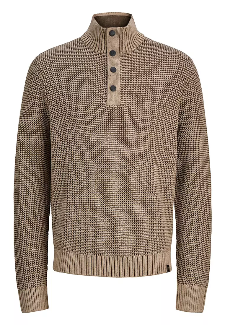 Knit High Neck Sweater