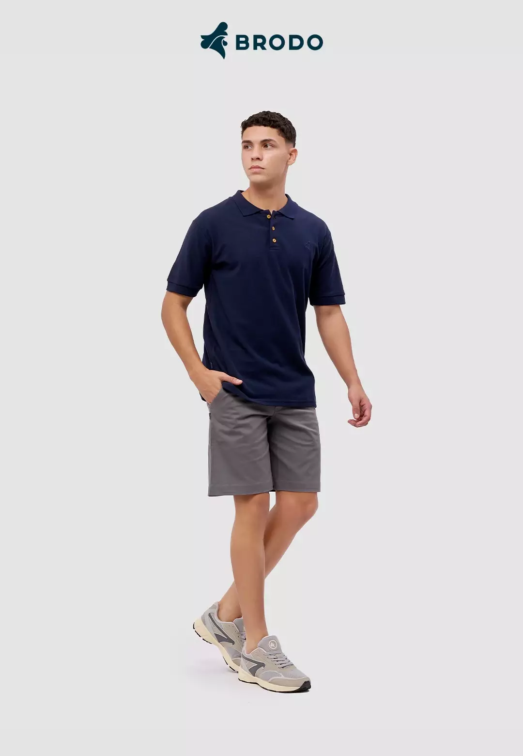 BRODO - Polo Shirt Broshirt Polo Navy