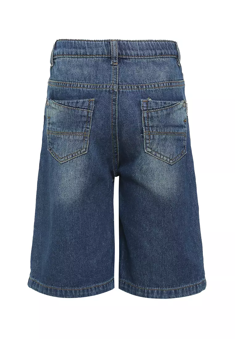 Pito Dito Boy Malven Celana Denim Anak Biru tua - Size 4