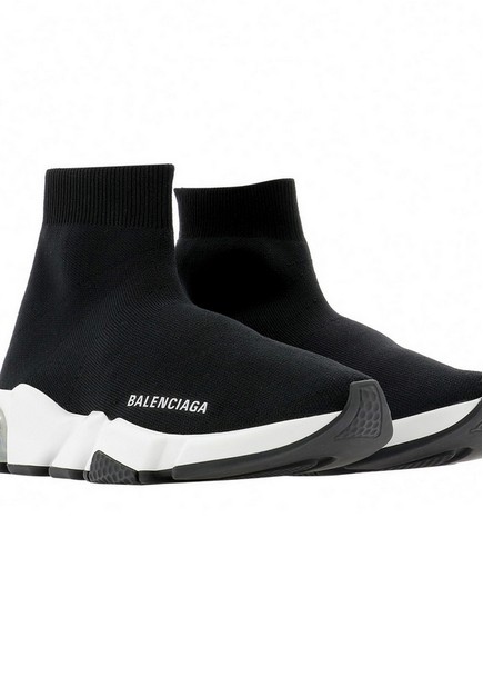 BALENCIAGA Balenciaga Speed Clear Women's Sneakers in Black/White 2023 Buy BALENCIAGA Online | ZALORA Hong Kong