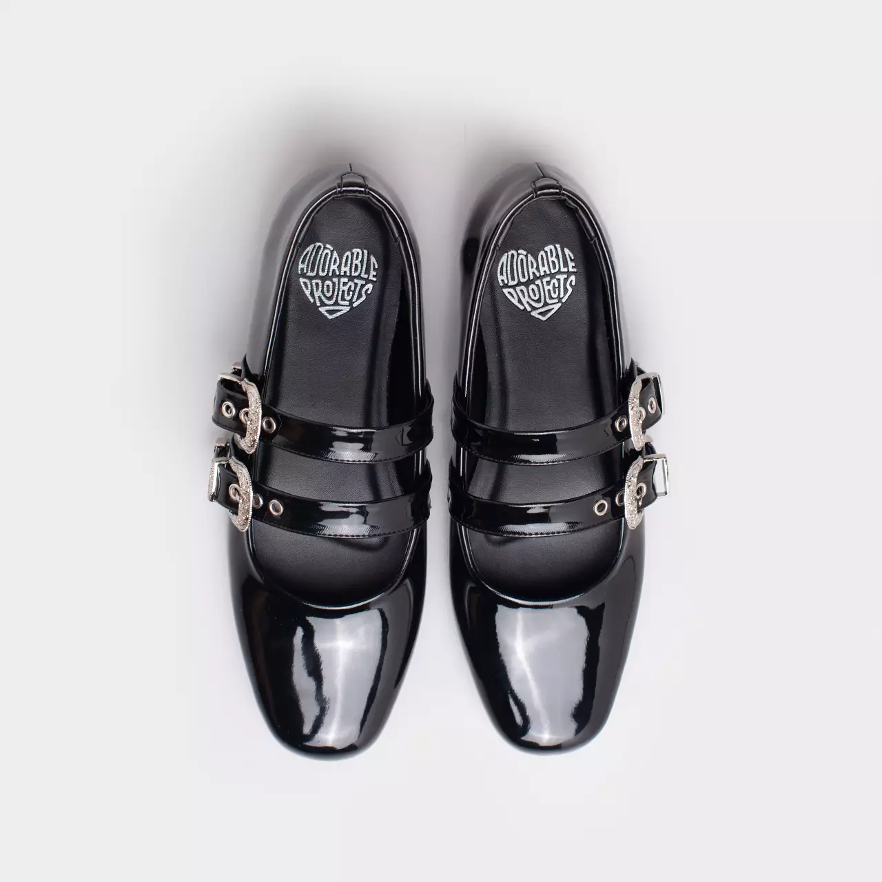 Baleva Flat Shoes Pantera Black