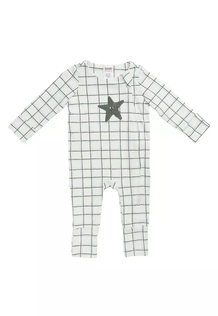 The Long Sleeves Zip Romper