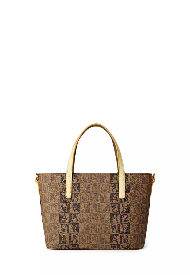Amalfi Monogram Small Satchel Bag