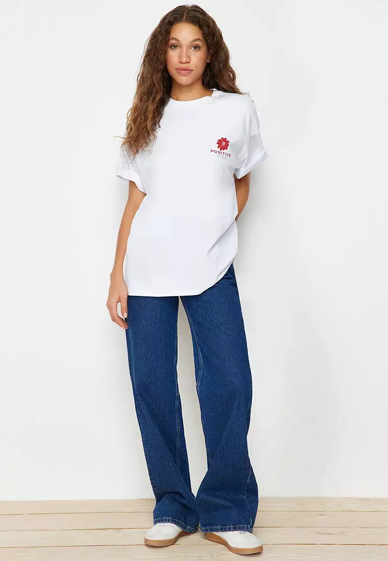 Back Graphic Print T-Shirt