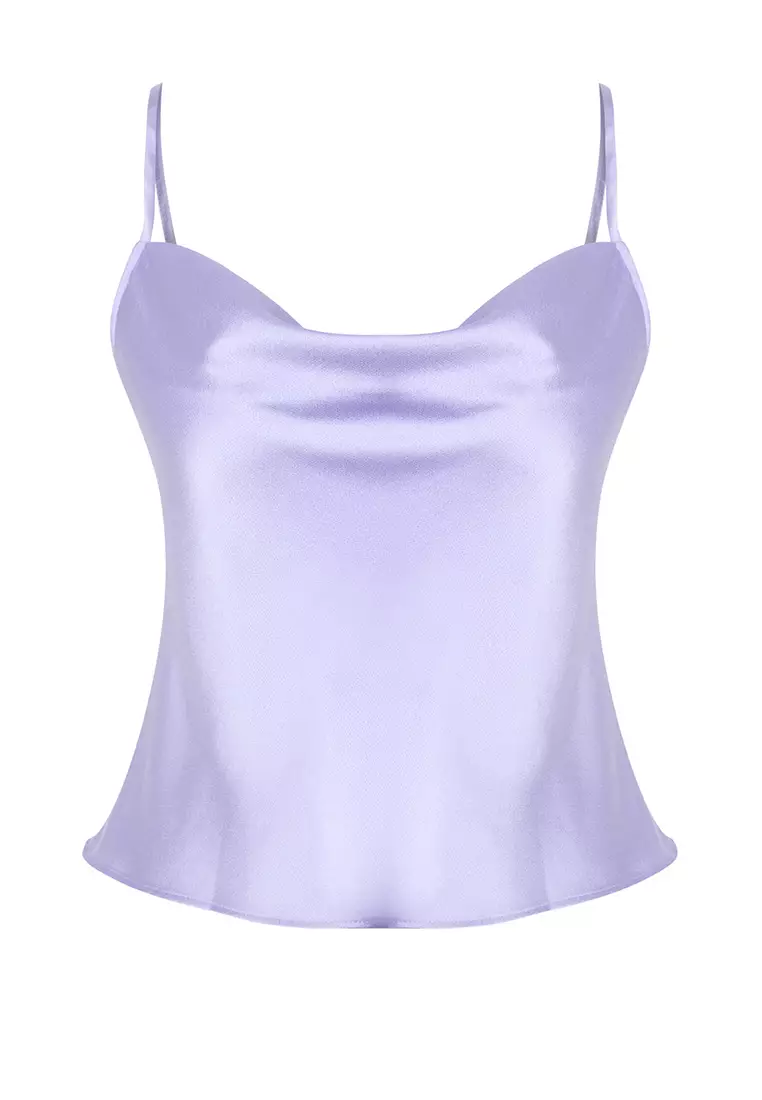 Strappy Satin Top