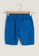 LC Waikiki blue Basic Elastic Waistband Baby Boy's Shorts 527B9KA5EE21E4GS_2