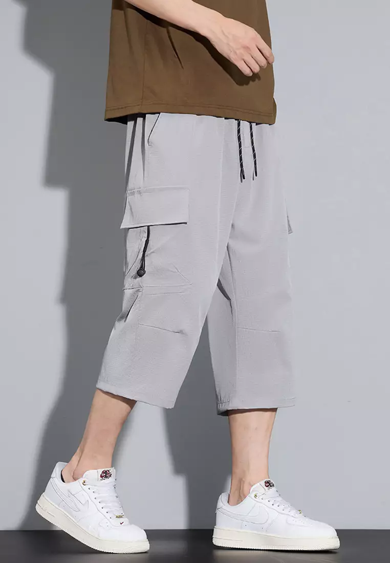 Casual Cropped Pants