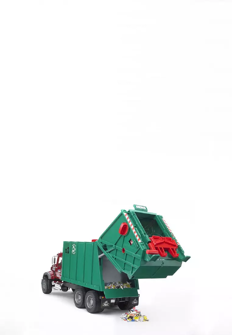Bruder Toys - 2812 MACK Granite Garbage Truck
