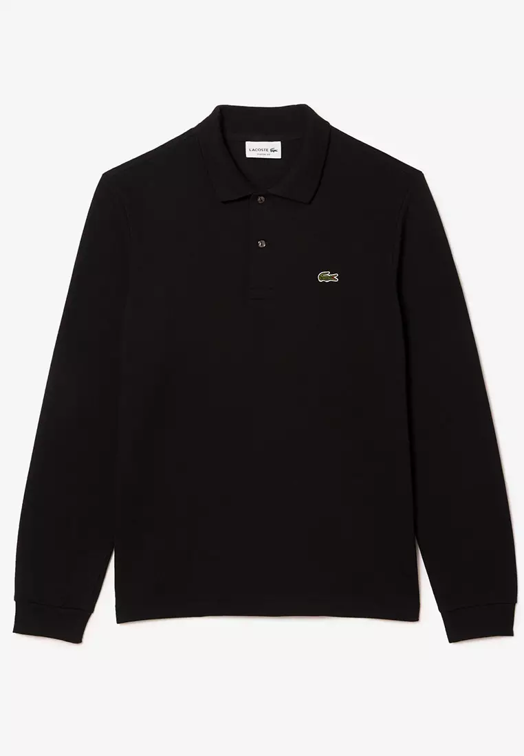 Original L.12.12 Long Sleeve Cotton Polo Shirt