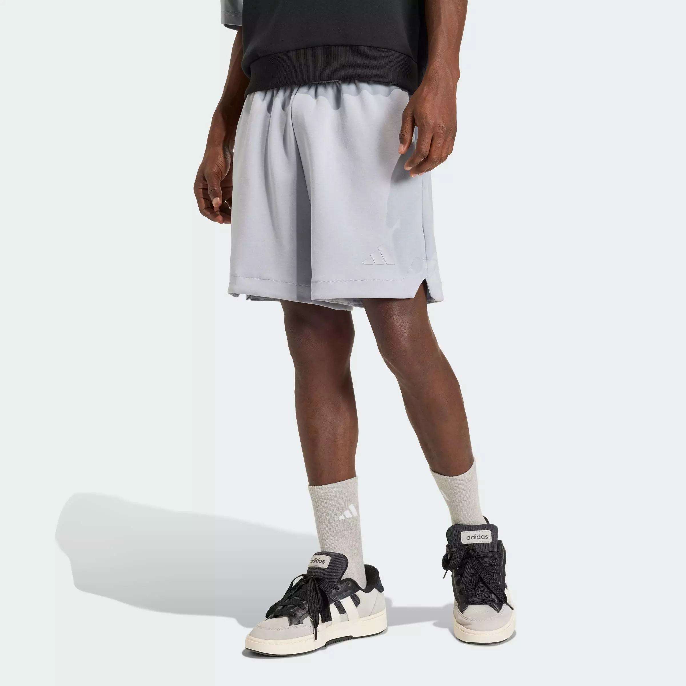 Buy ADIDAS Lifestyle SOFT LUX SHORTS Men Grey KF8581 2026 Online