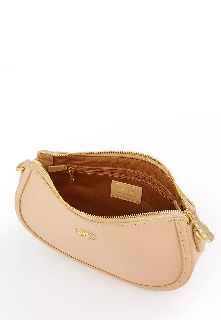 Beige Tricia Small Shoulder Bag