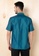 ORLANDO green GMV Men's Short Sleeve Plain Shirt- GM42003221 E21C9AA003A9CFGS_2