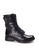 Shu Talk black Lecca Lecca Causal Mid-calf leather Boots 6AADASH592FE8EGS_1