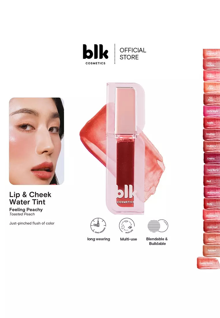 fresh lip and cheek water tint - feeling peachy