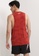 Under Armour red UA Project Rock 100 Percent Tank Top 5A300AA4E5315FGS_1