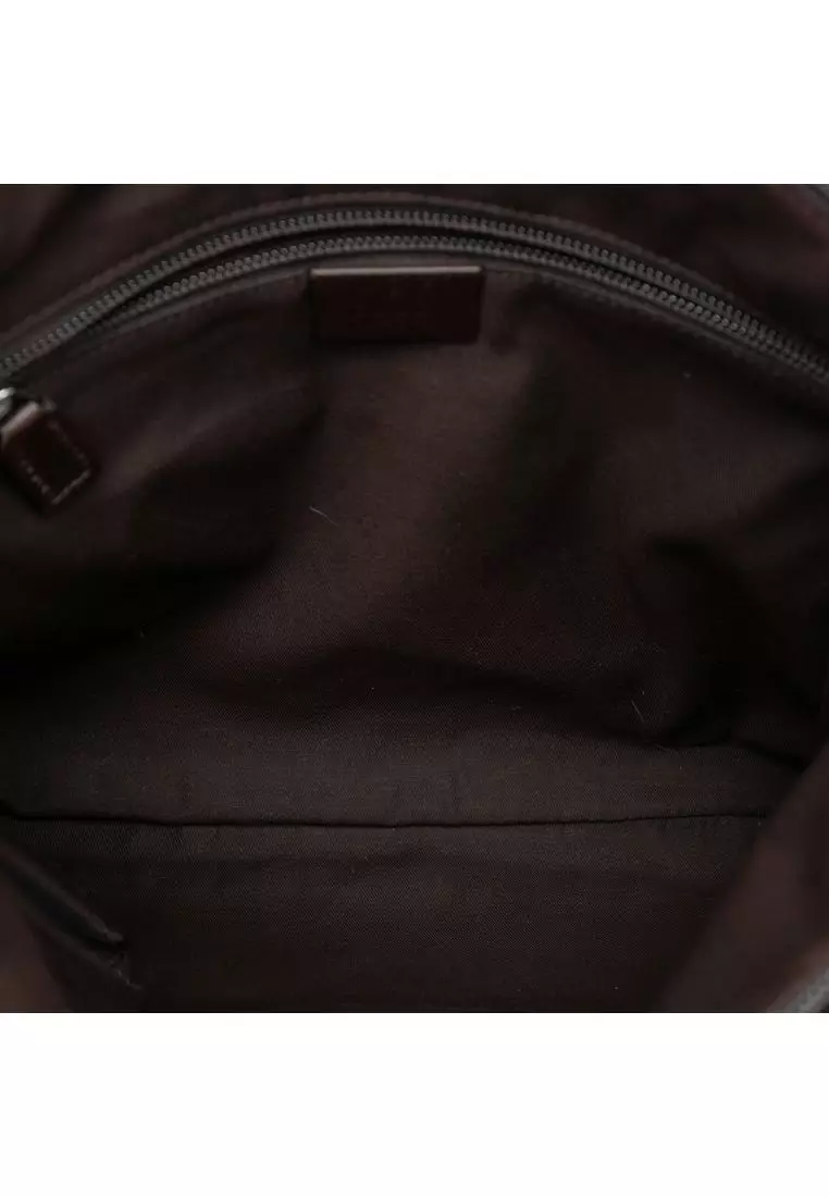 Pre-Loved Gucci Gg Canvas Crossbody