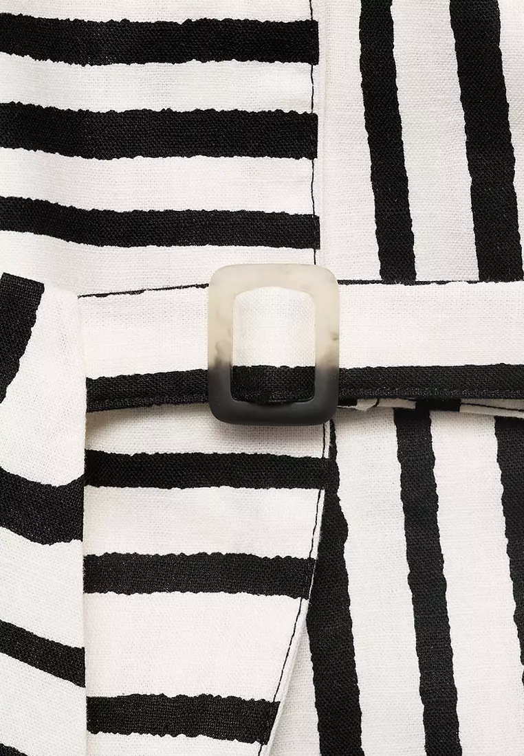 Geometric-Print Waistcoat