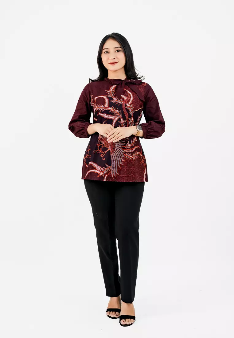 Hadinata Batik Wanita Blouse Gyana Genta