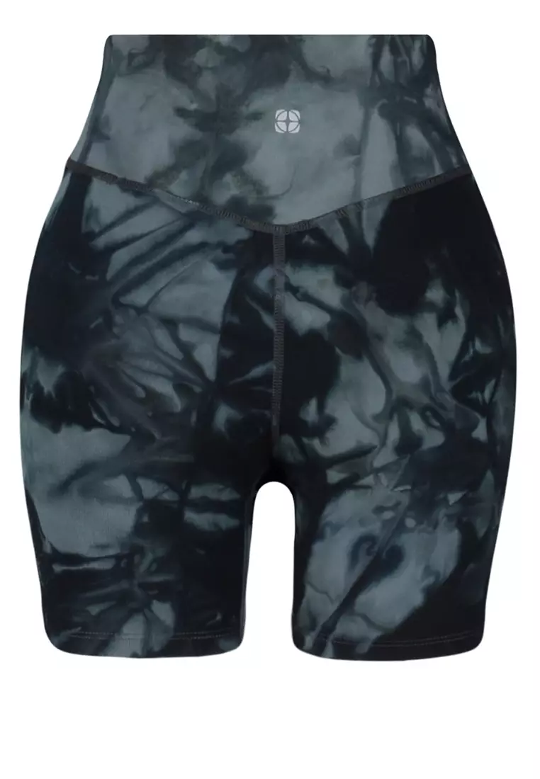 Anthracite Brushed Soft Fabric Inner Waist Pocket Detailed Knitted Sports Shorts/Short THMSS24TY00020