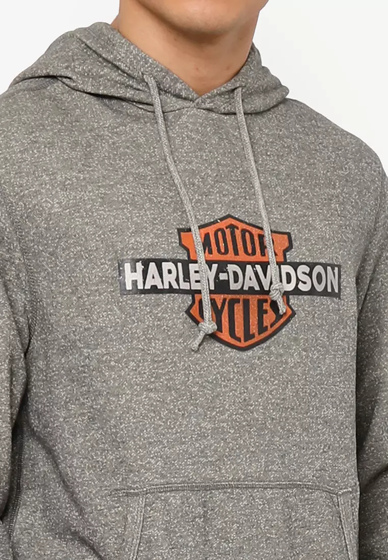 Harley-Davidson Men's Laser Cut Pullover Hoodie