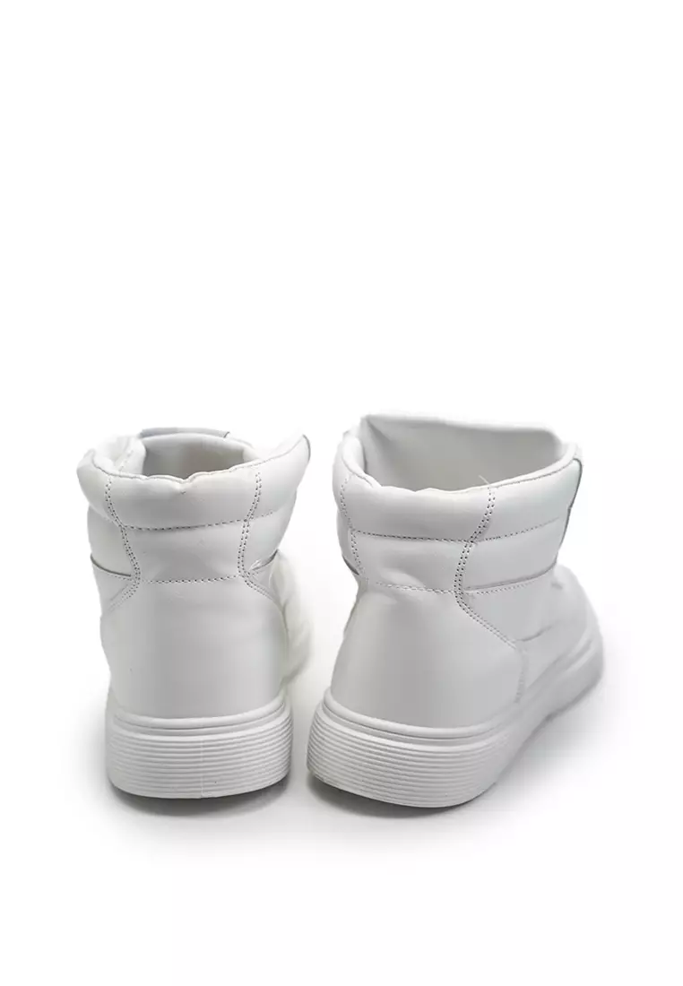 PAULMAY - Sepatu Sneakers pria Bogota High White