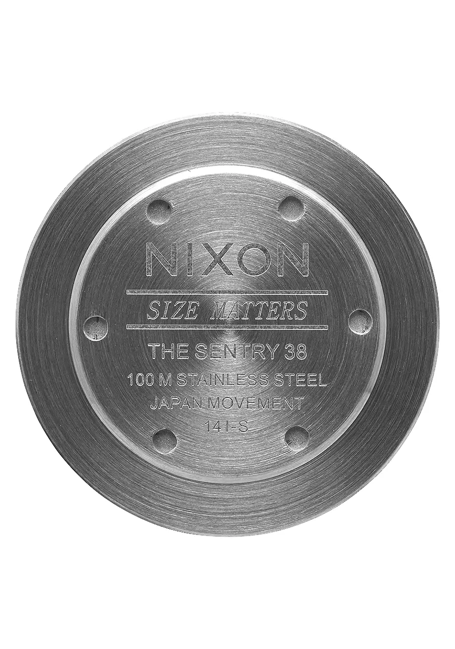 NIXON SENTRY 38 NYLON NAVY/BRASS