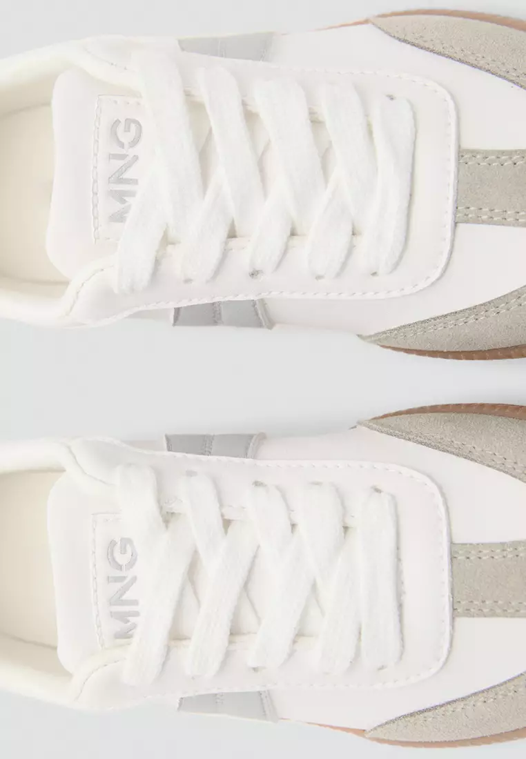 Leather Mixed Sneakers
