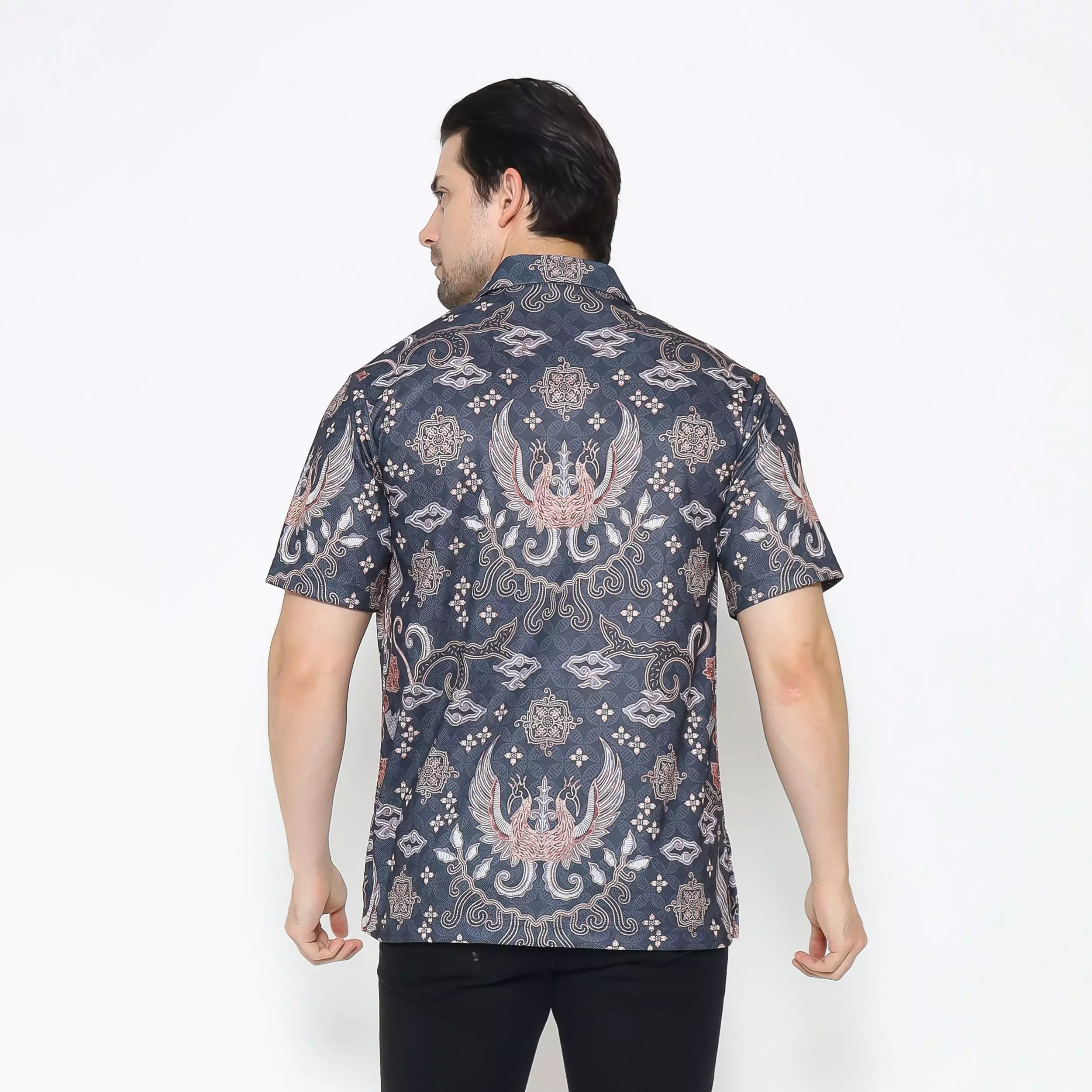 MAGINOT ARTHUR Batik Pria Active Wear Quick Dry Lengan Pendek