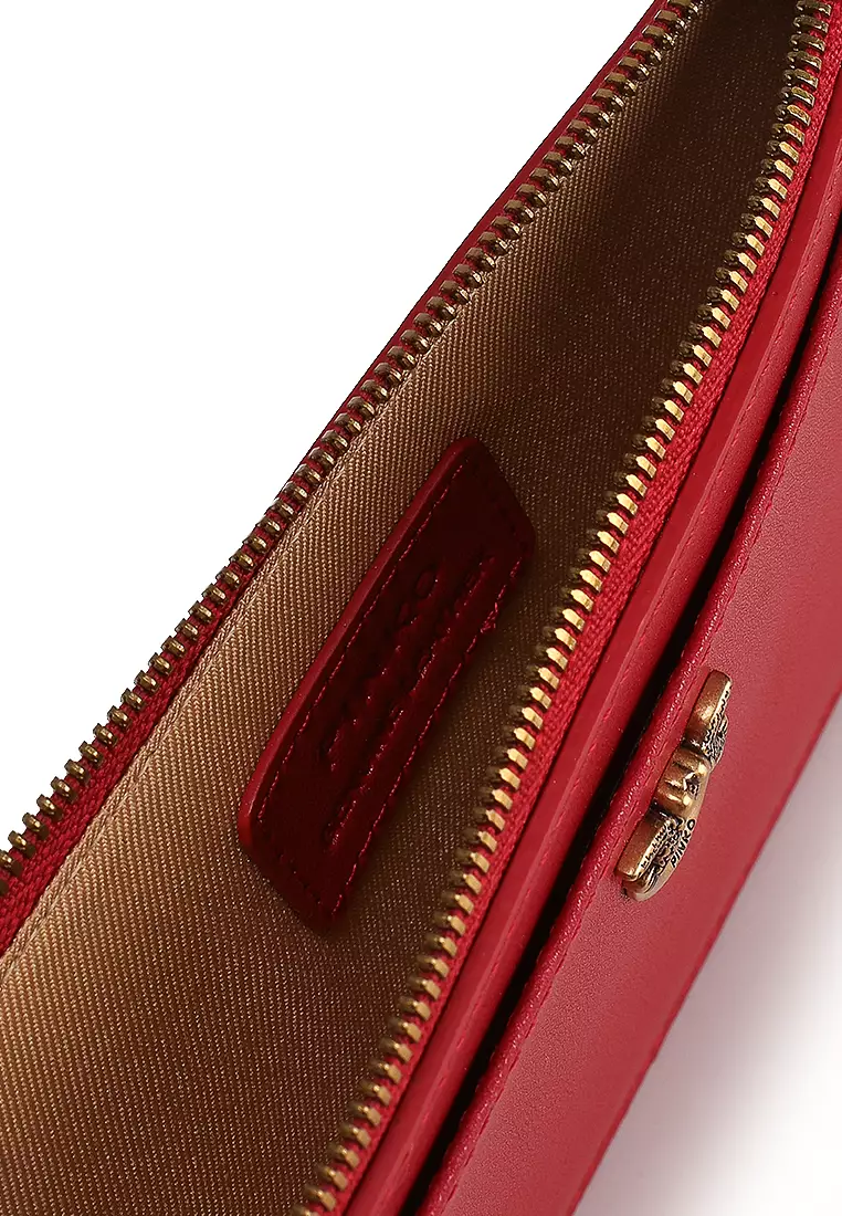 Buy Pinko Long cardholder in leather 2025 Online | ZALORA