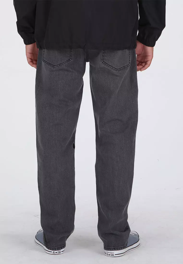 Jual Volcom MLD SOLVER MODERN FIT JEANS NEUTRAL GREY Original 2025