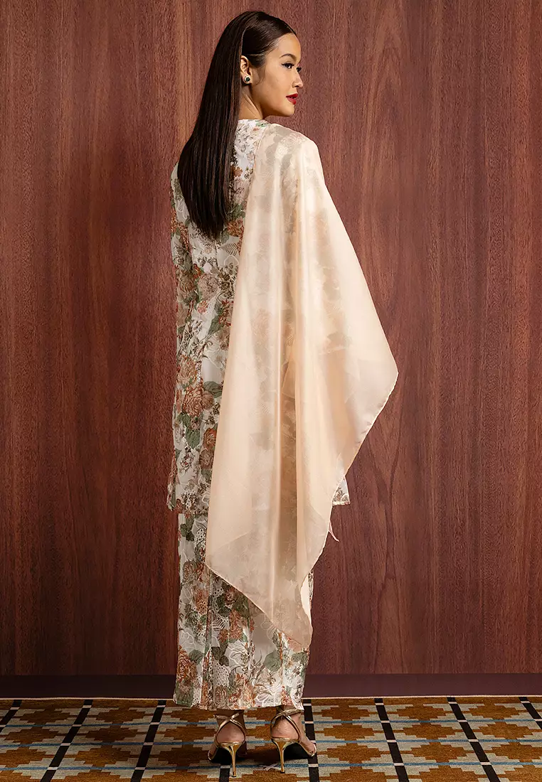 SOPHIA KURUNG PAHANG SET WITH SELENDANG