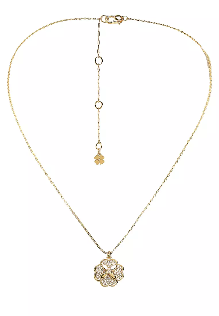 Heritage Bloom Mini Pendant Necklace