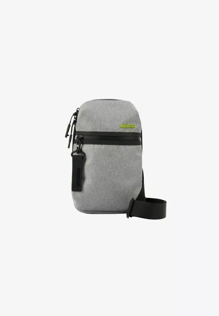 American Tourister Orbit Sling Bag As Eris Light Grey