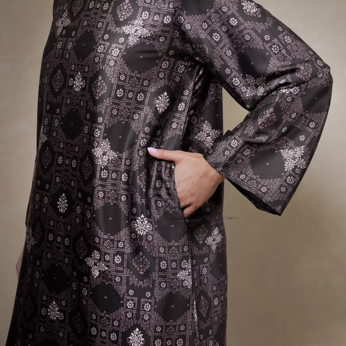 ZM Zaskia Mecca - Lahni Plum Tunik Muslim Wanita - Teman Serumpun - Edisi Laos