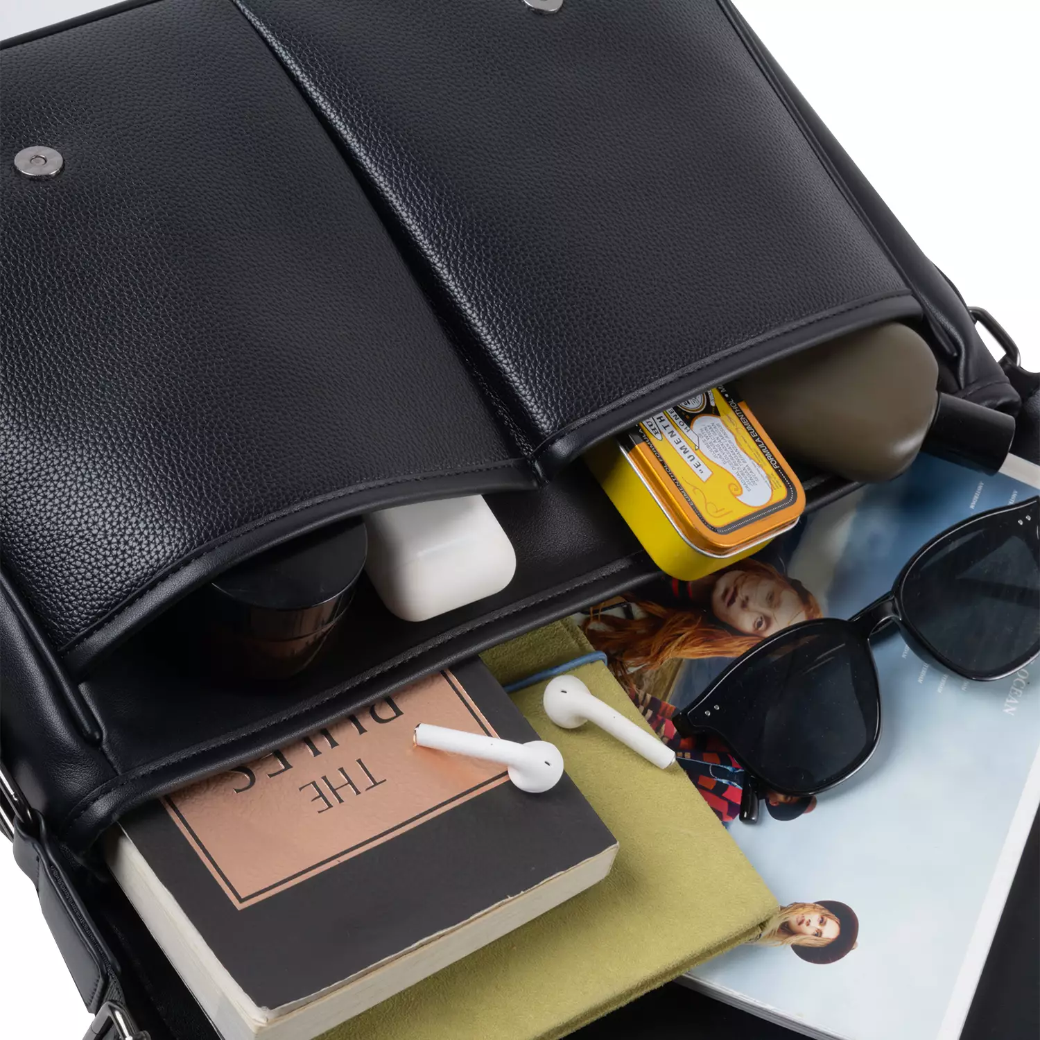 Marshal Messenger Bag - Tas Selempang Kulit EcoLeather Pria