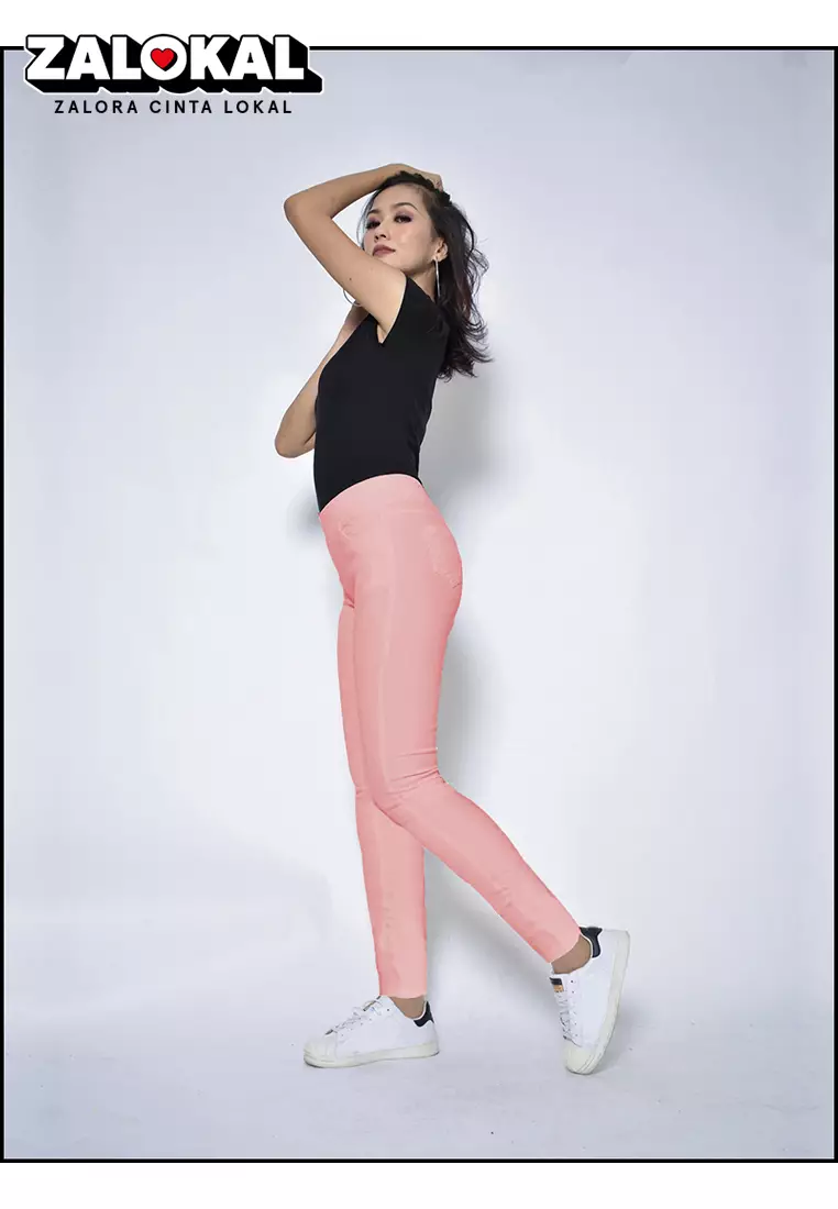 OKECHUKU Clara  Celana Panjang Legging Wanita Training Olahraga Slimfit
