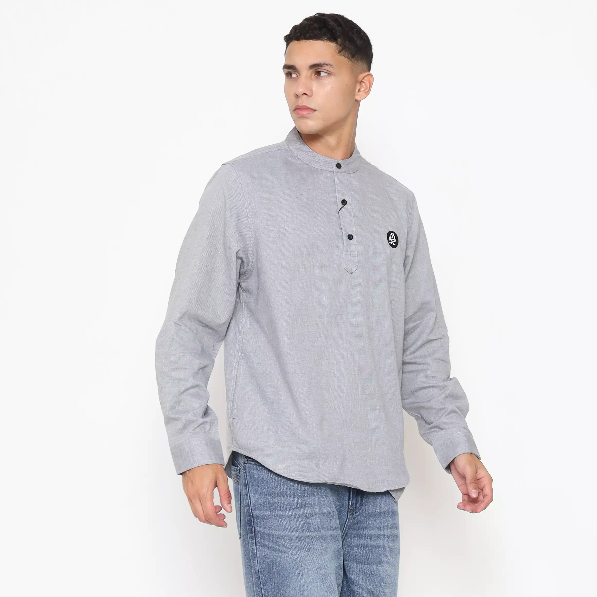 Juice Ematic Kemeja Lengan Panjang Pria Corgee Koko Men Shirt Long Planet Surf