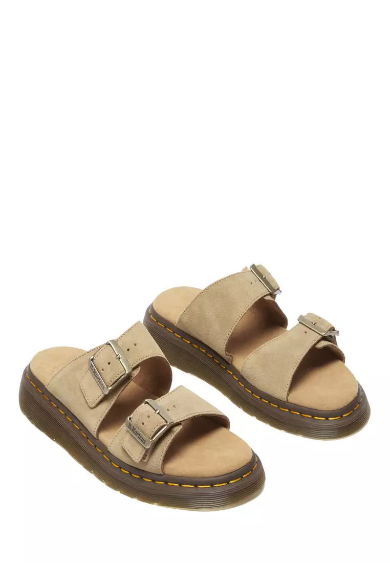 Josef Suede Slide Savannah Tan Sandals Men