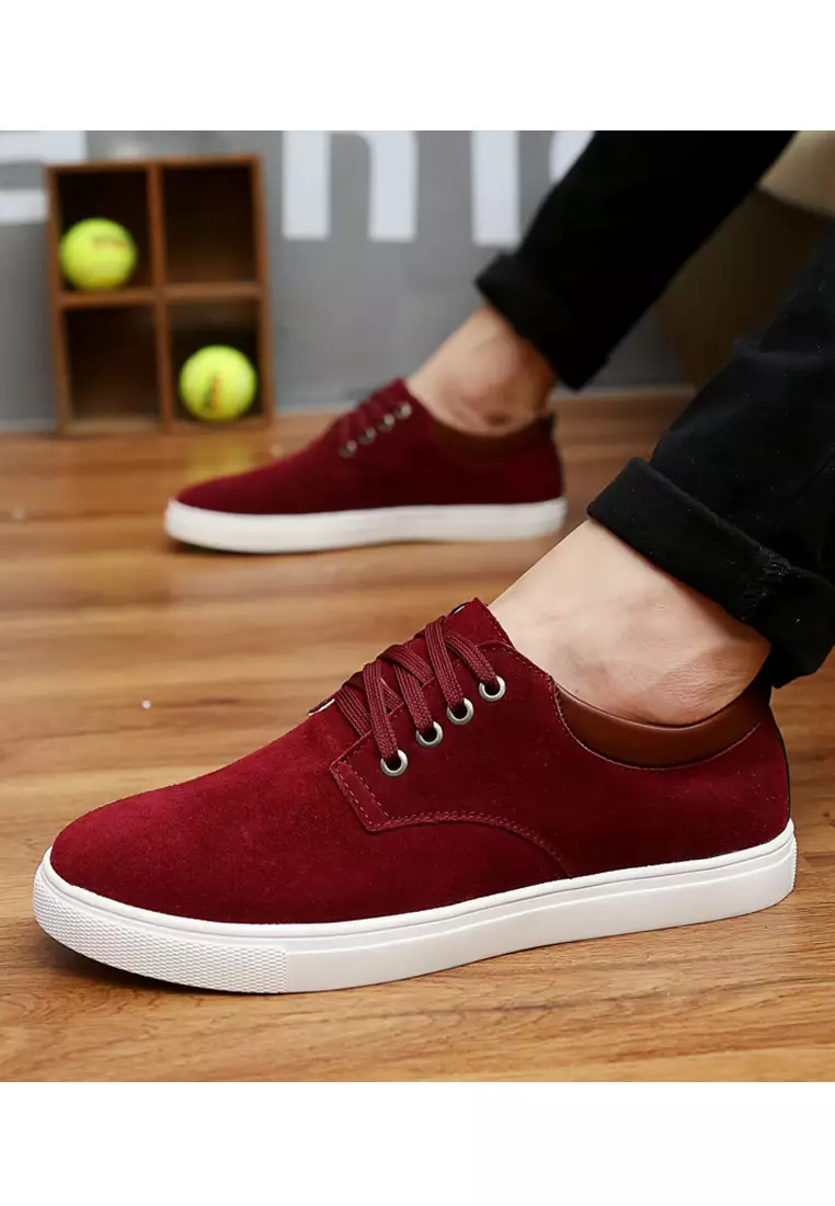 Suede Leather Casual Sneakers SY639