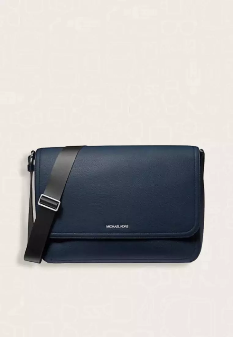 Jual Michael Kors Michael Kors Cooper Messenger Bag Navy Original