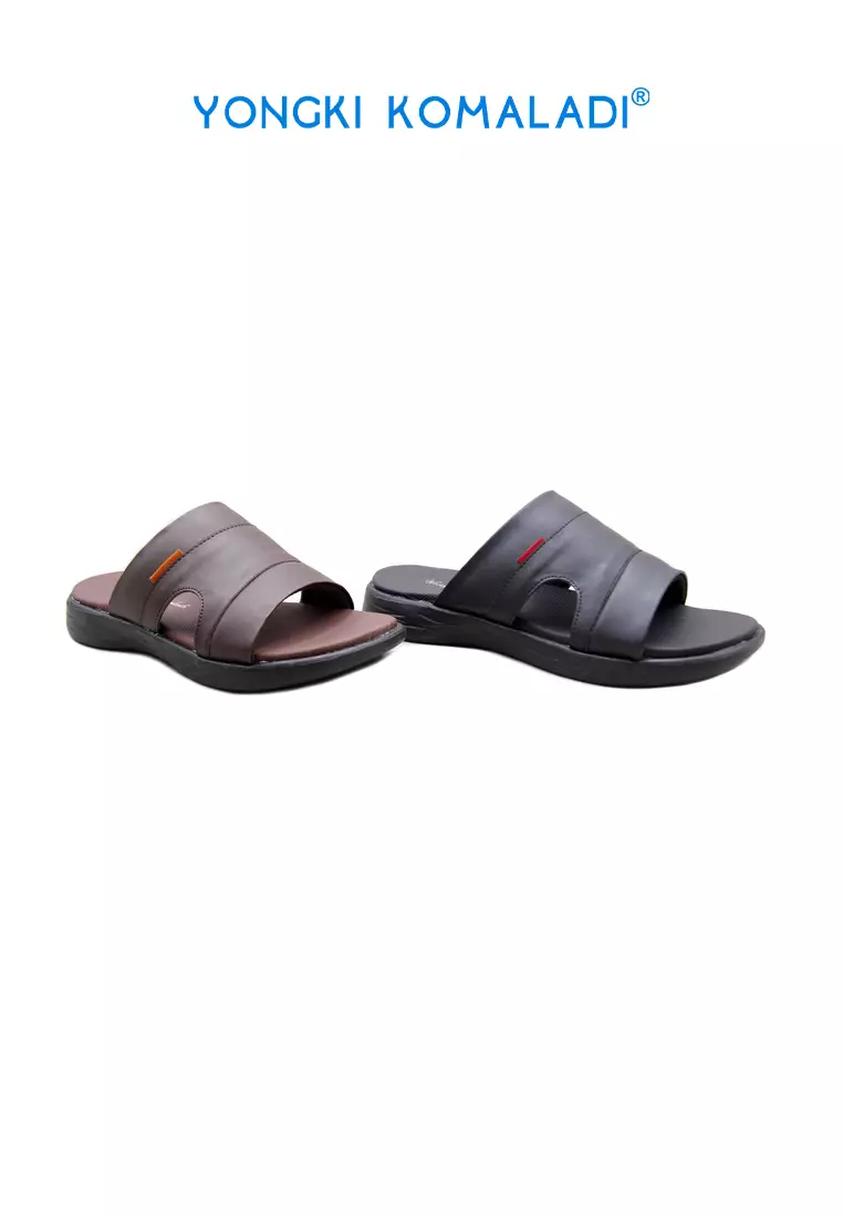 [ ORIGINAL ] YONGKI KOMALADI SANDAL OL-ESRF471-23 HITAM