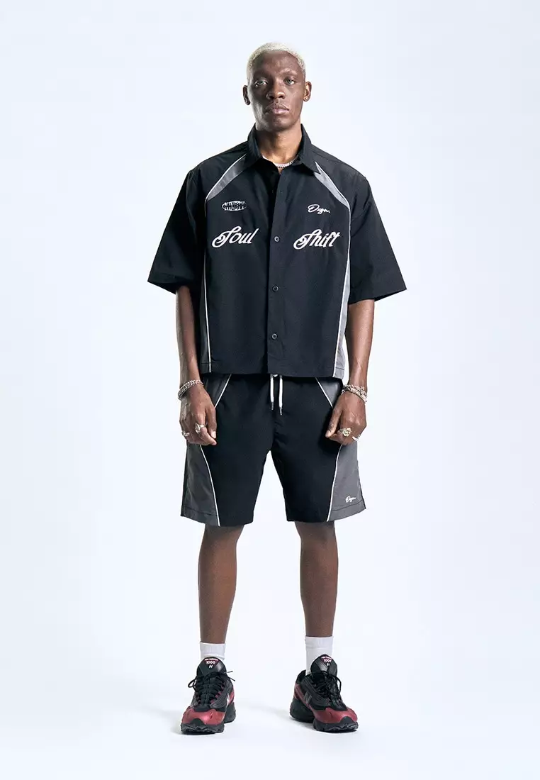 Ripstop Cropped Shirt