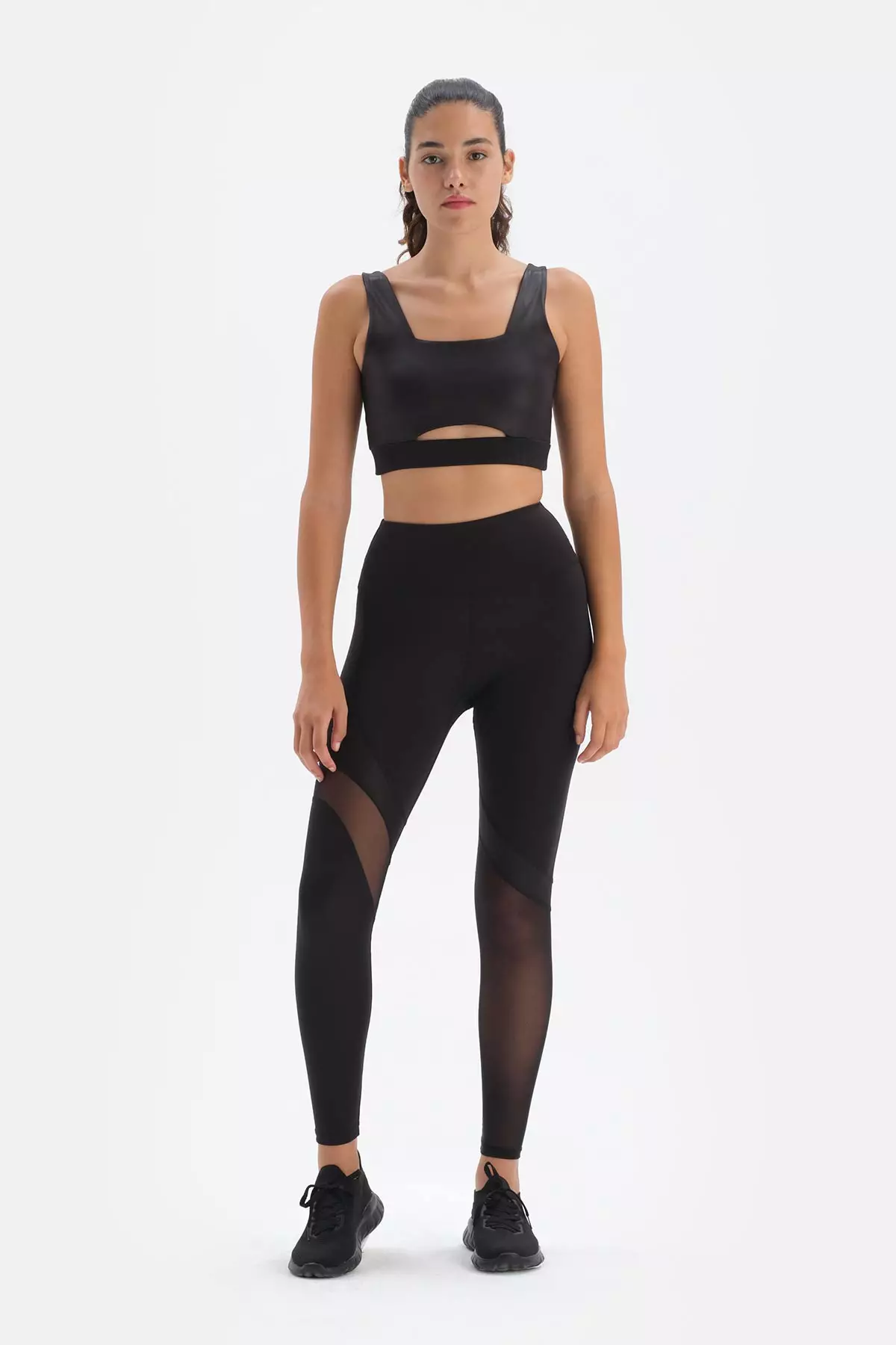 Buy DAGİ Black Leggings, Slim Fit, Activewear for Women 2024