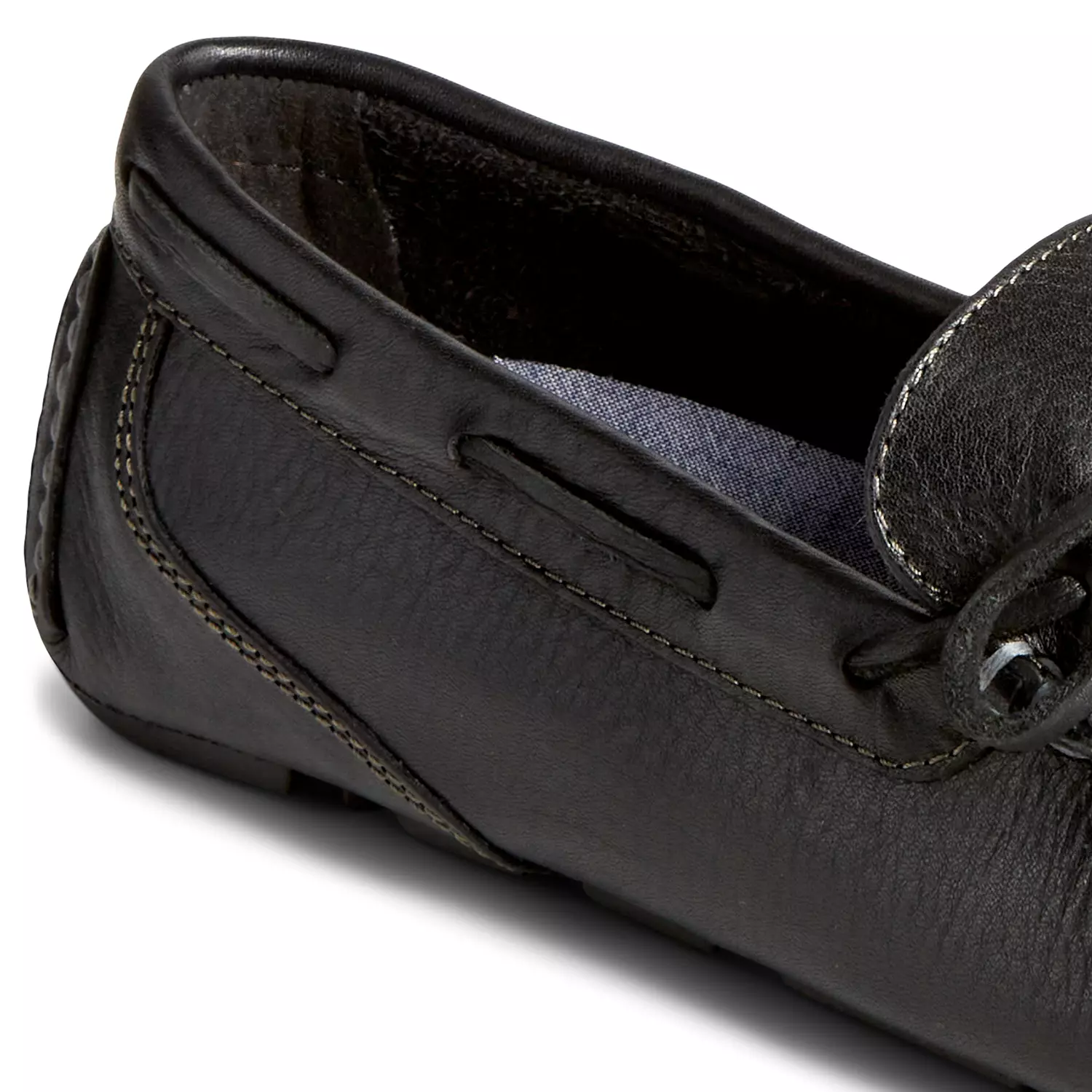 Men's Davenport 1 Eye Casual Loafers - Black (M10416853)