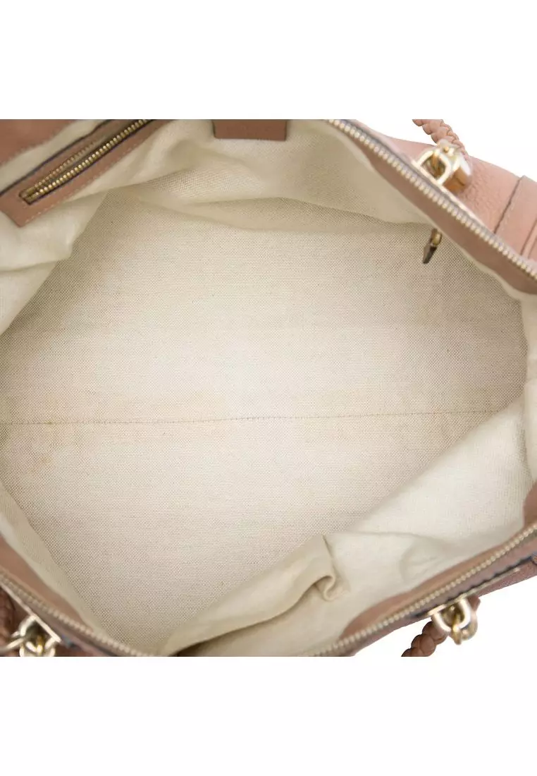 Pre-Loved Gucci Calfskin Bella Convertible Tote